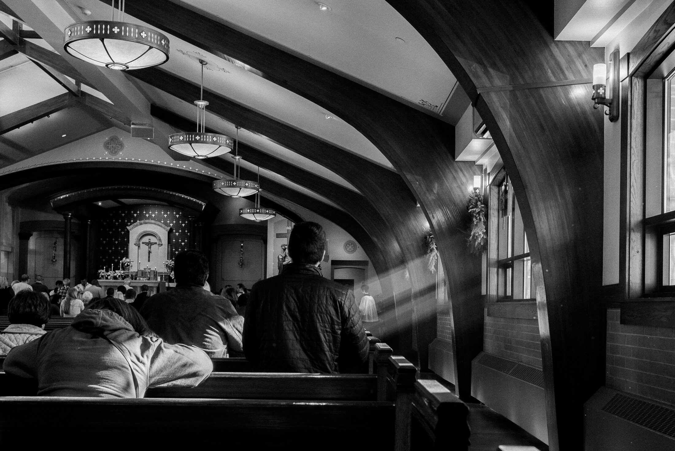 Service de prière à l'Église Présence de Dieu